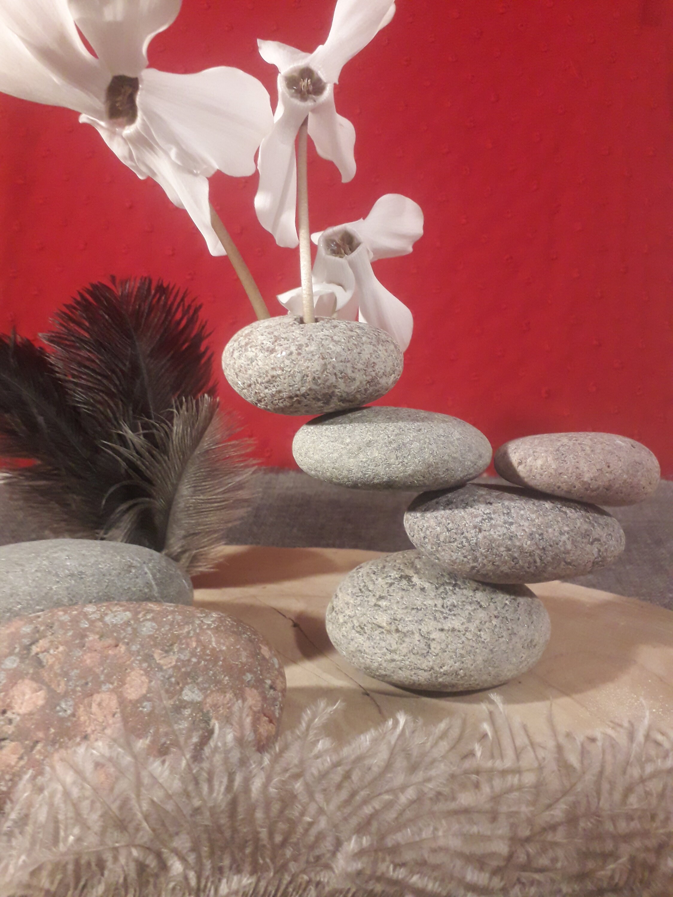 Ikebana Vase.ikebana Stone Vase.japanese Ikebana Vase.dried Etsy