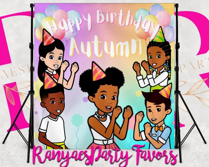 Gracie's Corner Vinyl Backdrop Gracie's Corner Party Etsy