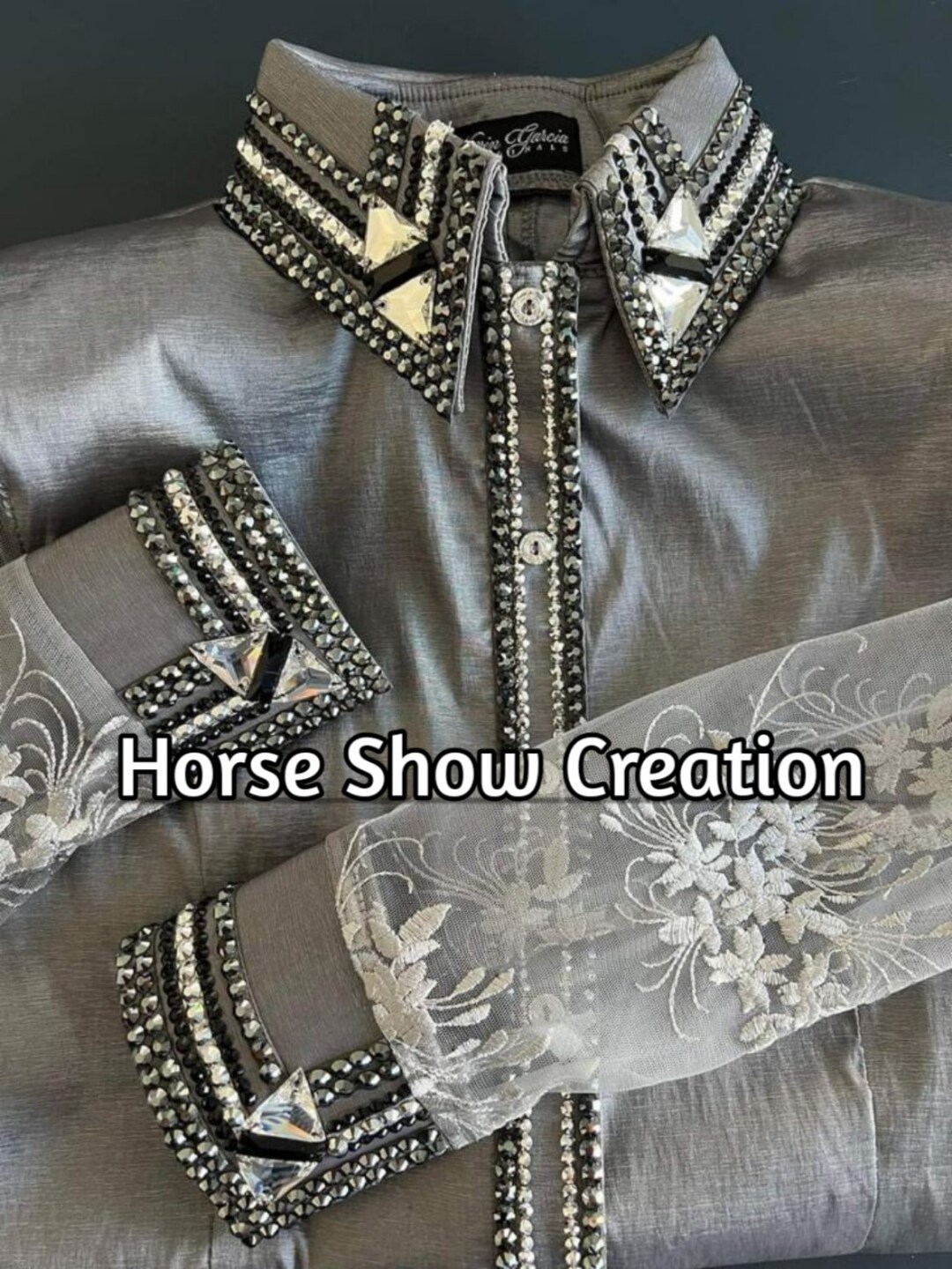 Chemise De Show équestre Western Hobby Horse - Taille XL - Ensemble Chemise Et Gilet - Neuf