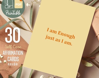 Affirmation Cards Printable Positive Affirmation Cards Daily Manifest Digital Quote Cards Adult Affirmation Cards Girl Boss Affirmation Card