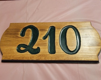 Personalized, Hand Carved and Epoxy Poured Wooden Signs