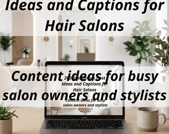 ヘアサロン向けInstagram投稿アイデア＆キャプション200選｜ソーシャルメディアコンテンツパック｜すぐにダウンロード