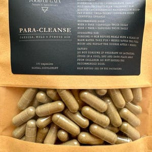 PARA-CLEANSE. Mold, candida & fungus repelling herbs