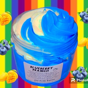 Blueberry mango/ Blueberry/ mango / Whipped Body Butter/ Body Butter/ Body Butters