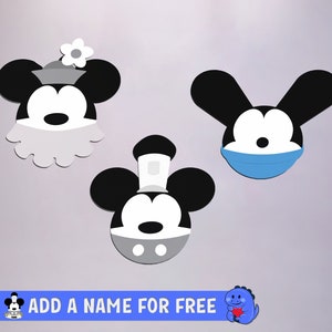 Classic Disney Collection - Personalised Cruise Door Magnets | Disney Cruise Magnets | Full Magnet Back