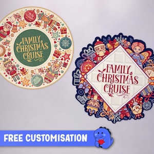 Christmas Classic Design - Cruise Door Magnet