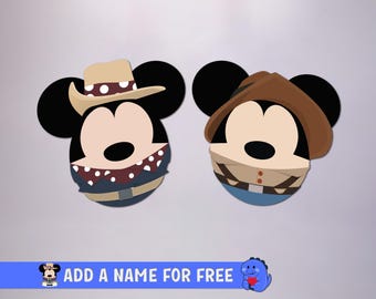 Disney Treasure Mickey & Minnie - Personliga kryssningsmagneter | Disney kryssningsmagneter | Hel magnet på baksidan