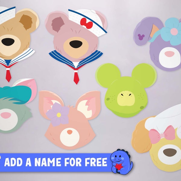 NEW! Duffy and Friends Collection - Personalised Cruise Door Magnets