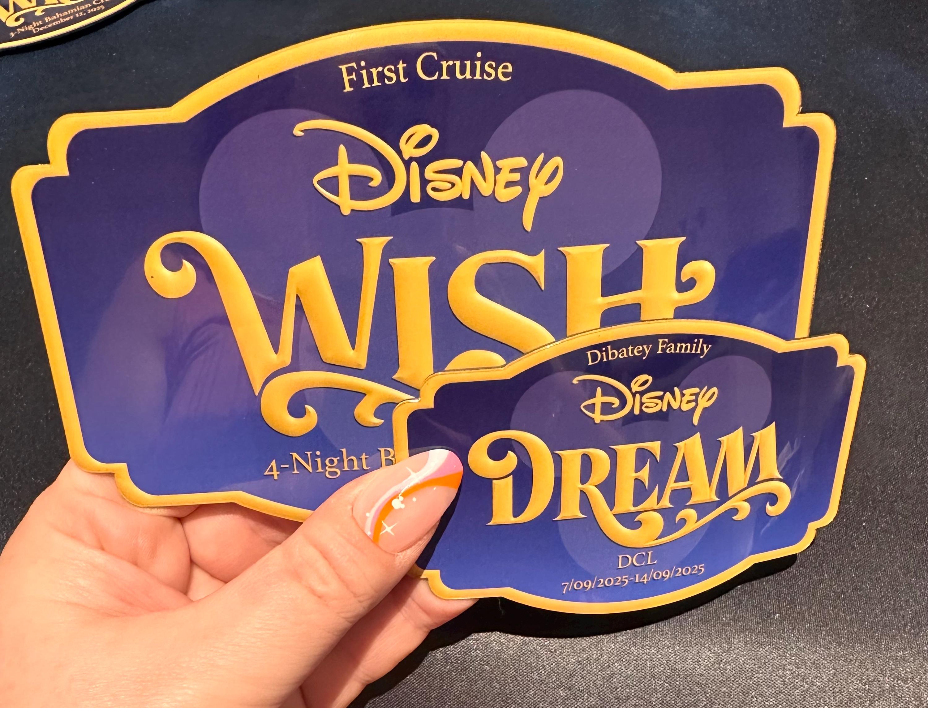 Disney Cruise Line 1998 ナンバープレート Disney Cruise Line