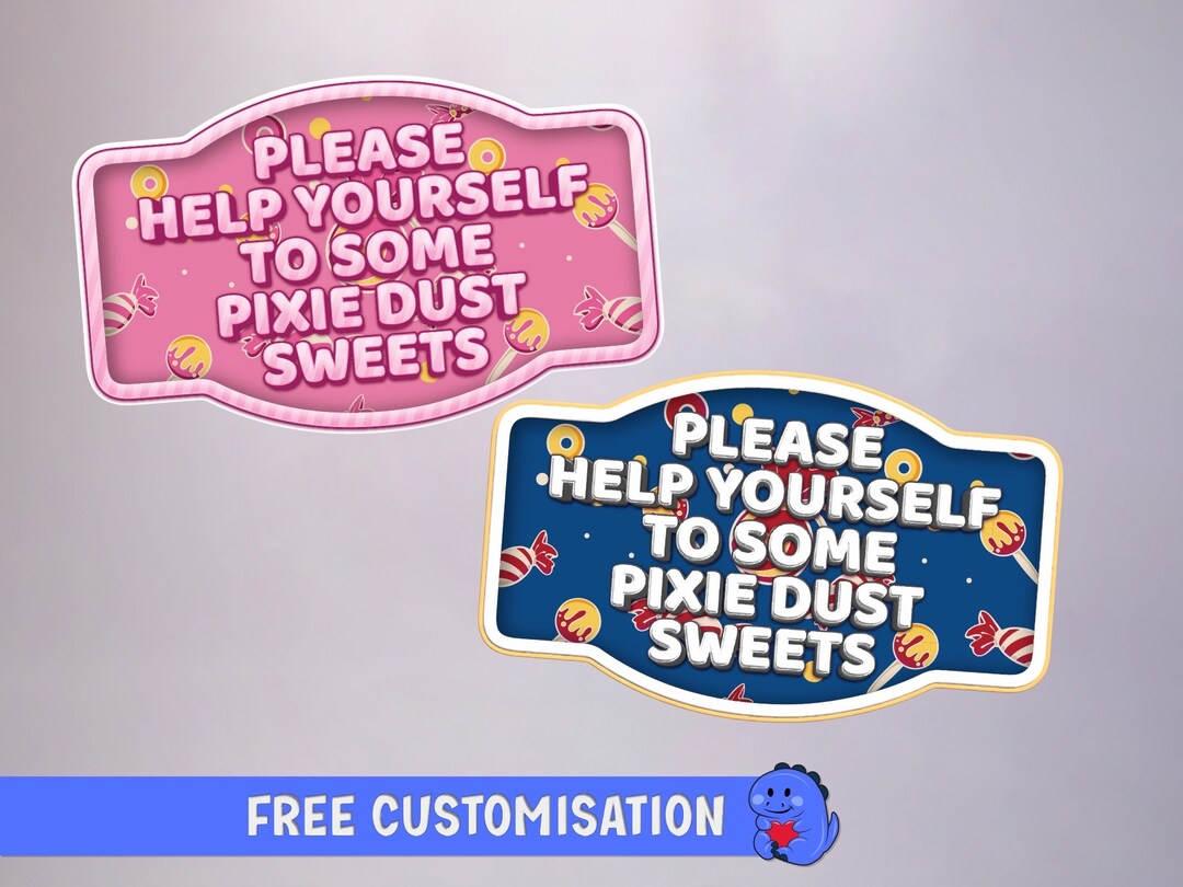 Pixie Dust Sweets Disney Cruise Plaque | Sign | Cruise Door Magnet ...