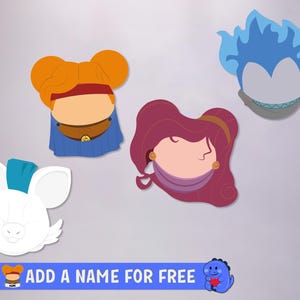 Hercules - Personalised Cruise Door Magnet Collection | Disney Cruise Magnets | Full Magnet Back