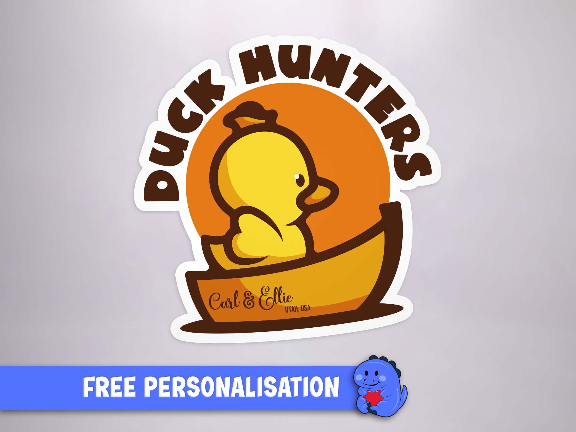 Duck Hunter Cruise Door Magnet