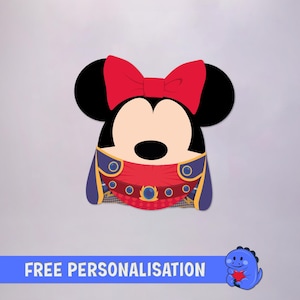 Disney Destiny Minnie - Personalised Cruise Door Magnet | Disney Cruise Magnets | Full Magnet Back