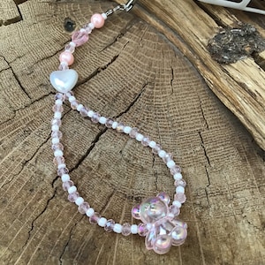 Beaded Phone Strap, Beaded Phone Charm, Phone Charm, Phone Strap, Phone Chain, Y2K Bead Phone String, Kawaii Phone Charm, Kpop Phone Charm