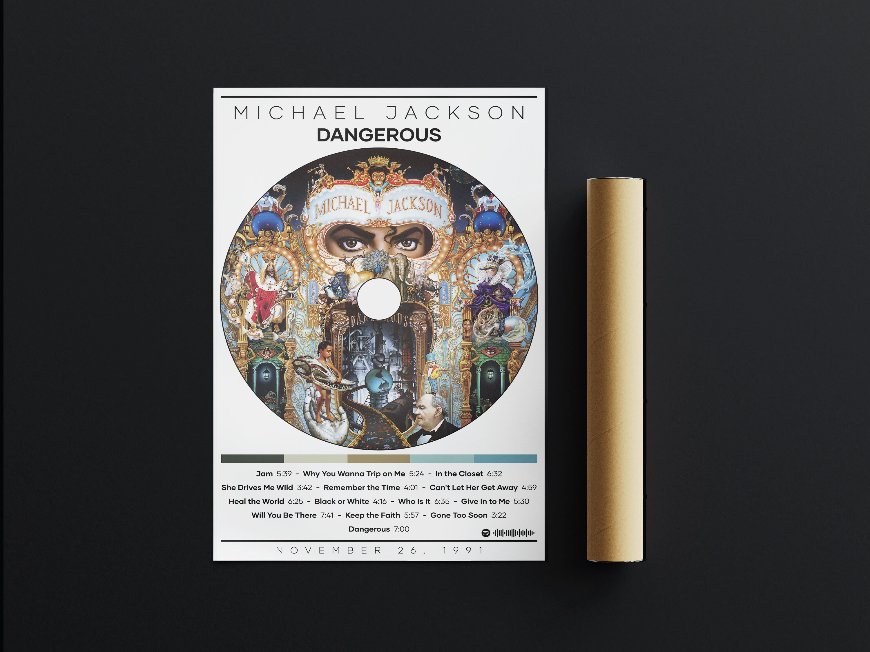 Michael Jackson Poster Print | Dangerous Poster