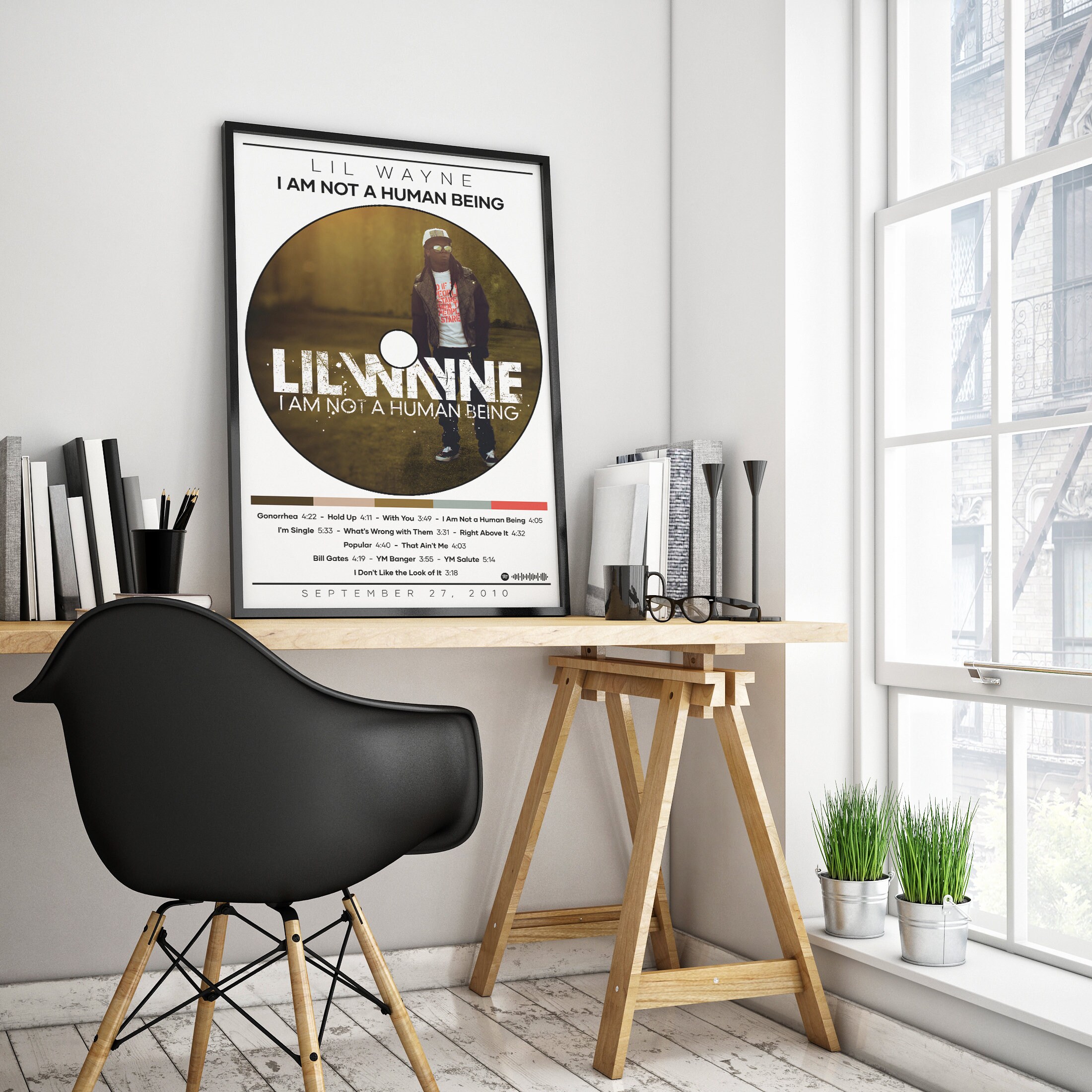 Lil Wayne Poster Print | I Am Not a Human Being Poster