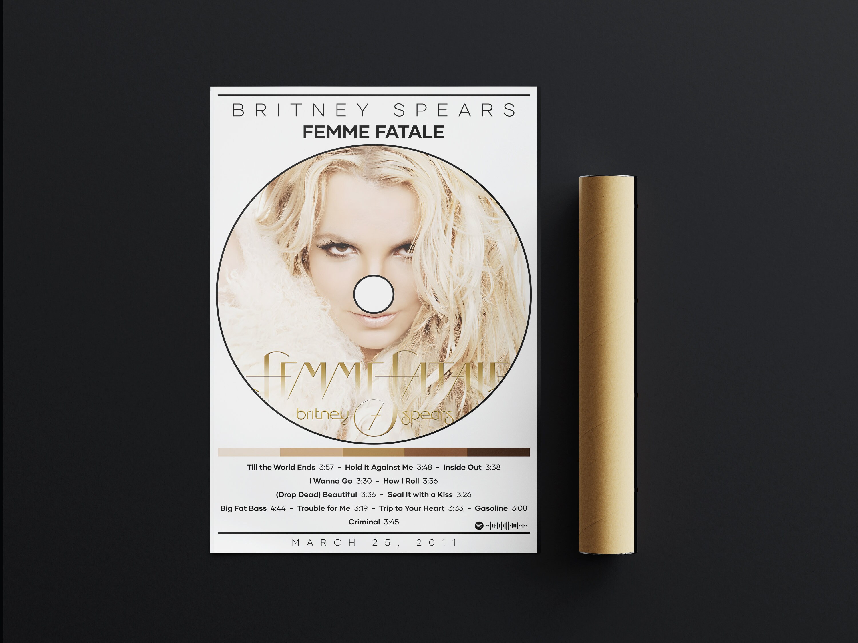 Britney Spears Poster Print | Femme Fatale Poster