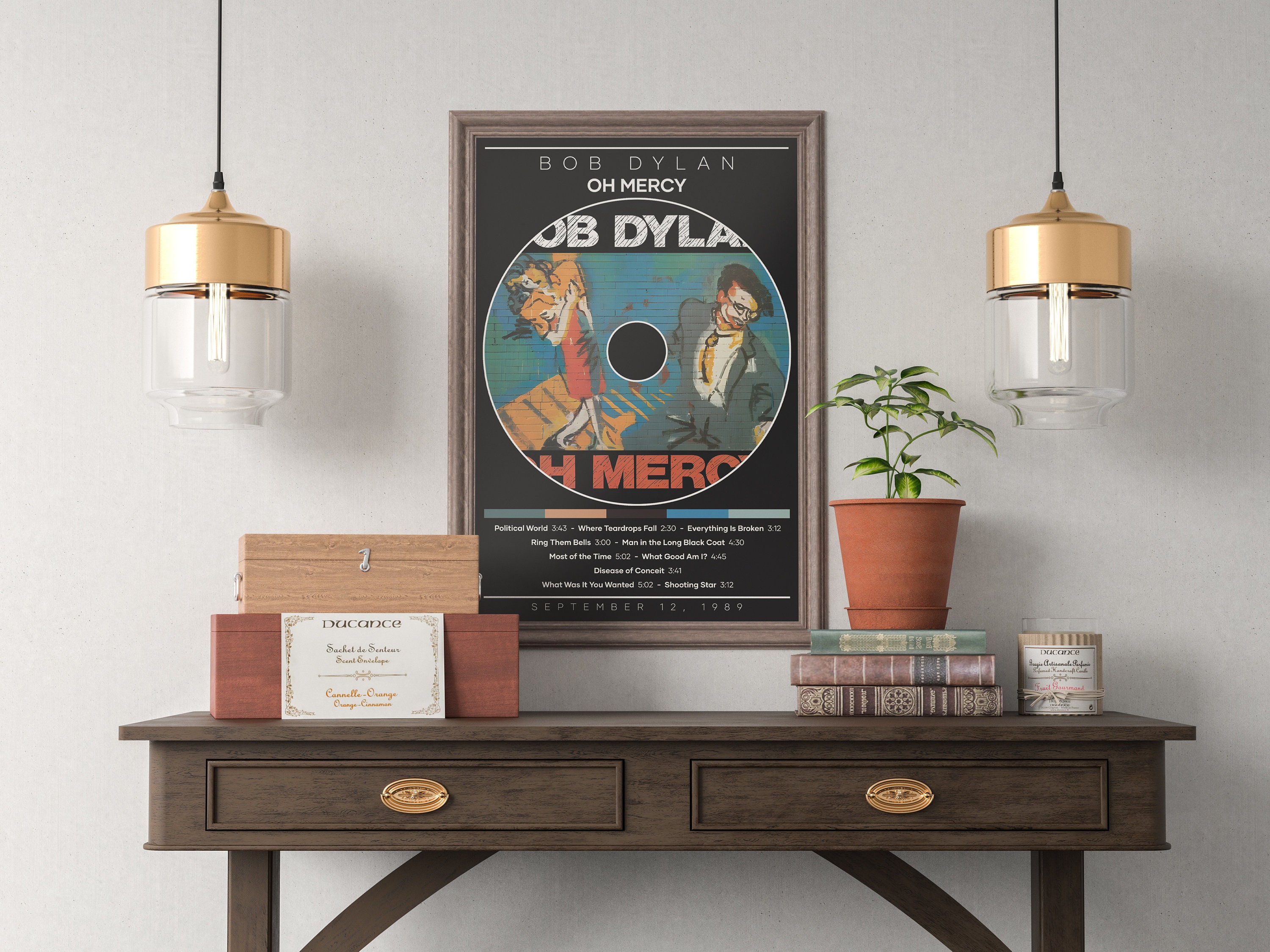 Bob Dylan Poster Print | Oh Merch Poster | Rock Music Poster