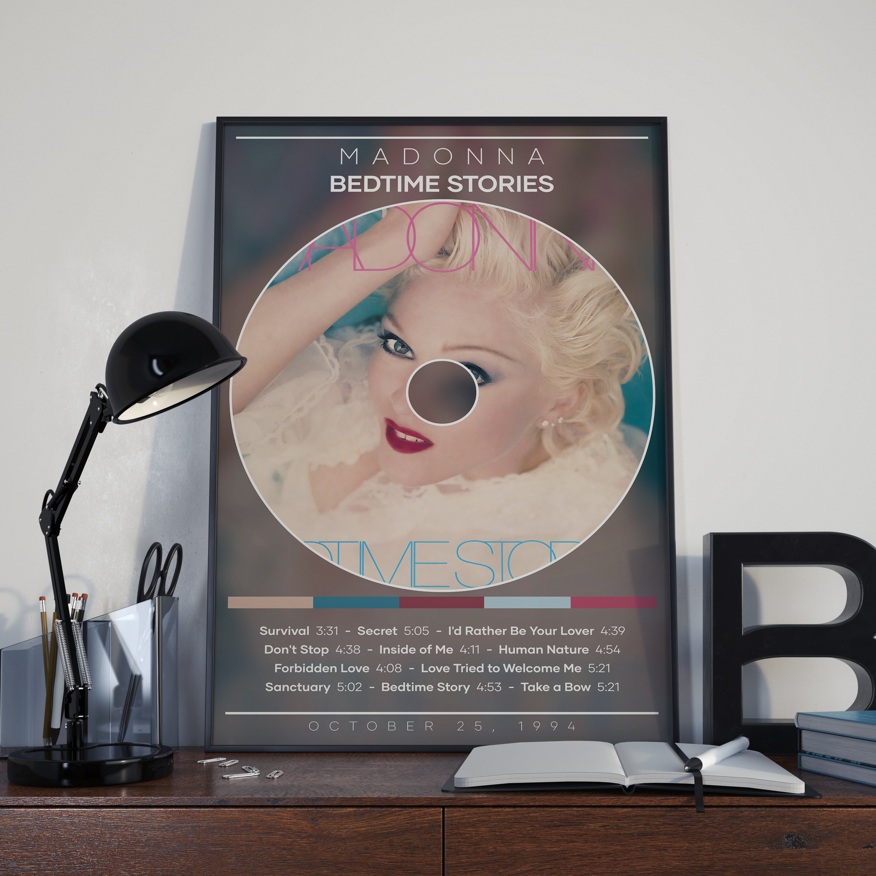 MADONNA - Bedtime Stories Spartito Per Pianoforte, Voce E Chitarra Con Accordi | Libro Musicale Nuovo E Raro