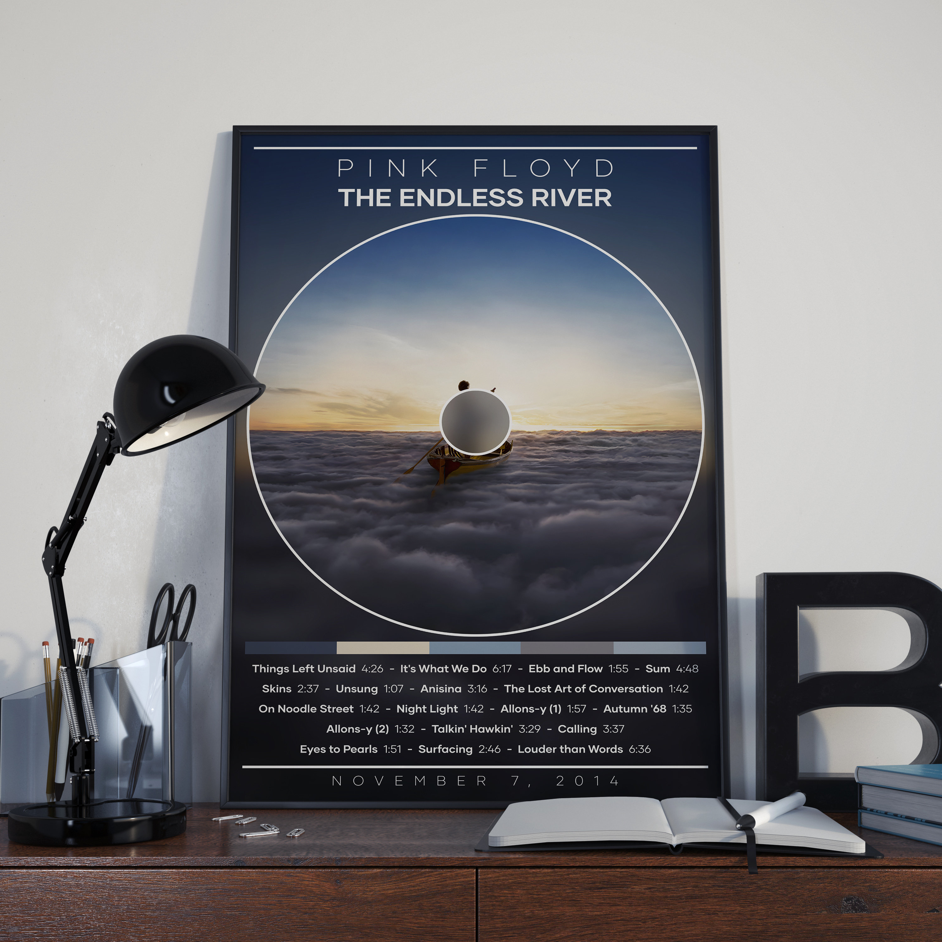 Pink Floyd Poster Print the Endless River Poster Album Cover Poster Rock  Music Poster CD Poster, Tracklist Poster, Music Poster Gift -  Canada