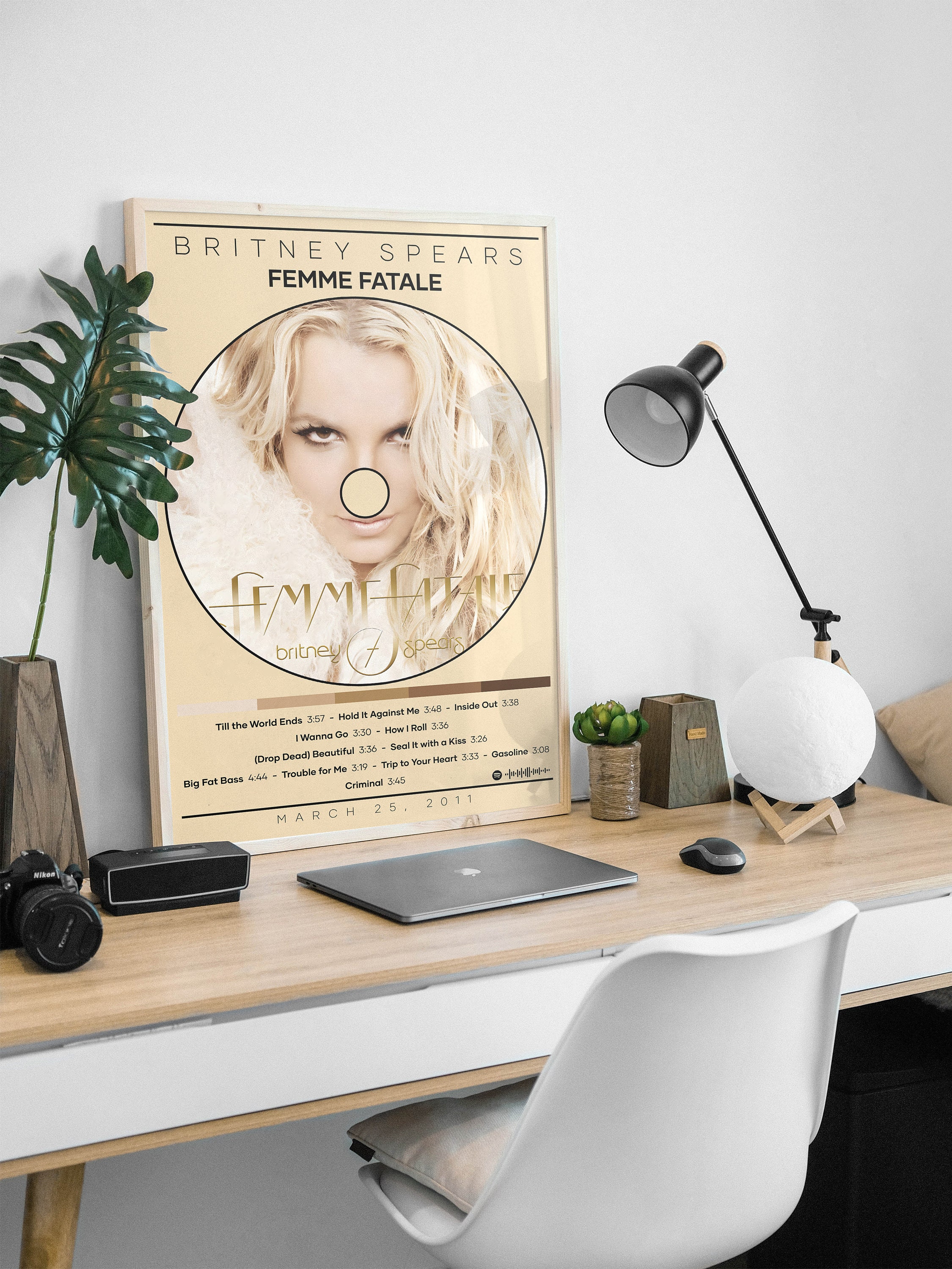 Britney Spears Poster Print | Femme Fatale Poster