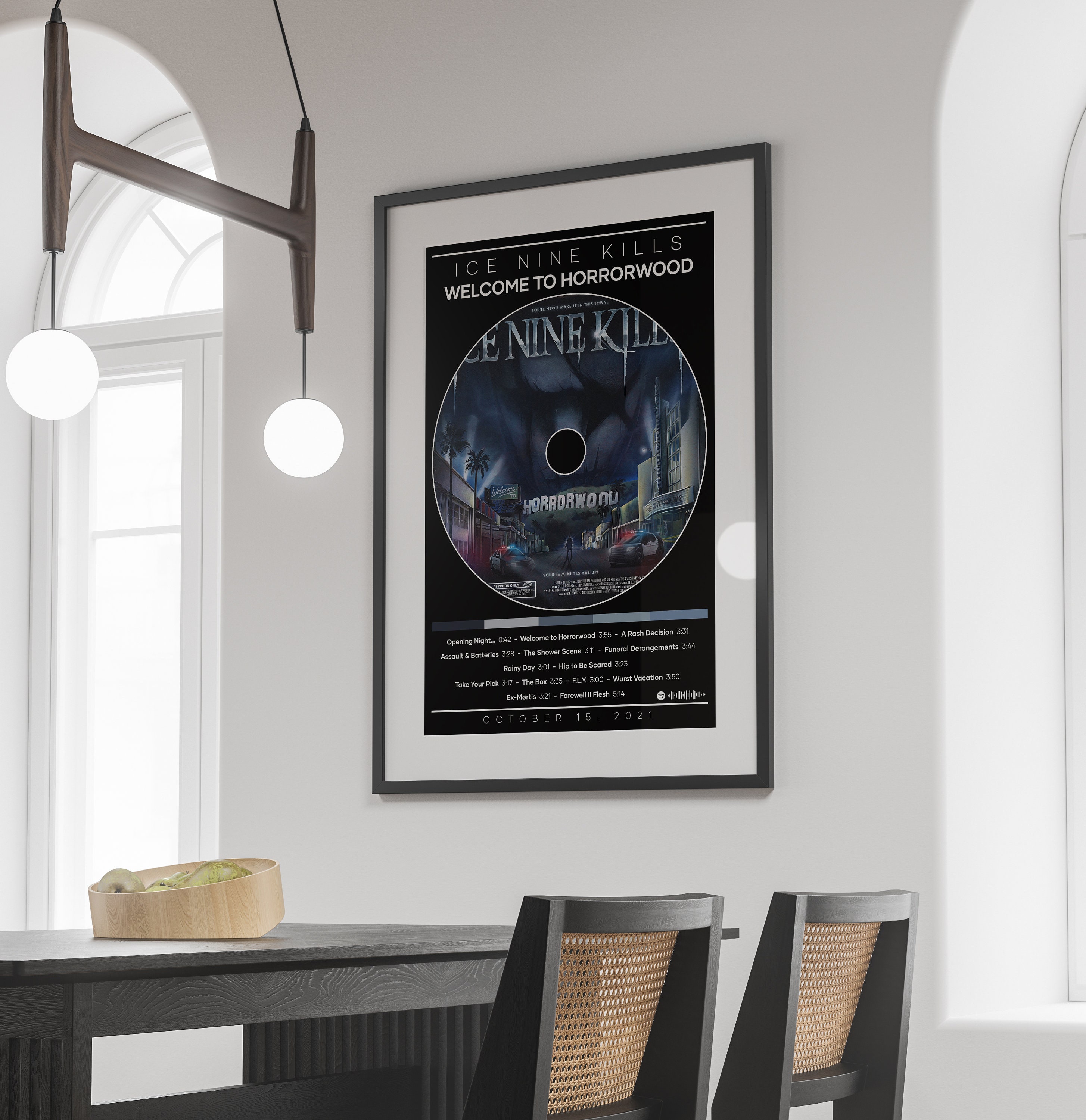 Ice Nine Kills Poster Print Welcome to Horrorwood Metal - Etsy