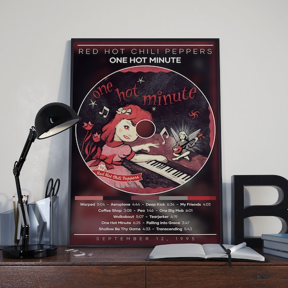 Red Hot Peppers Poster One Hot Minute - Etsy