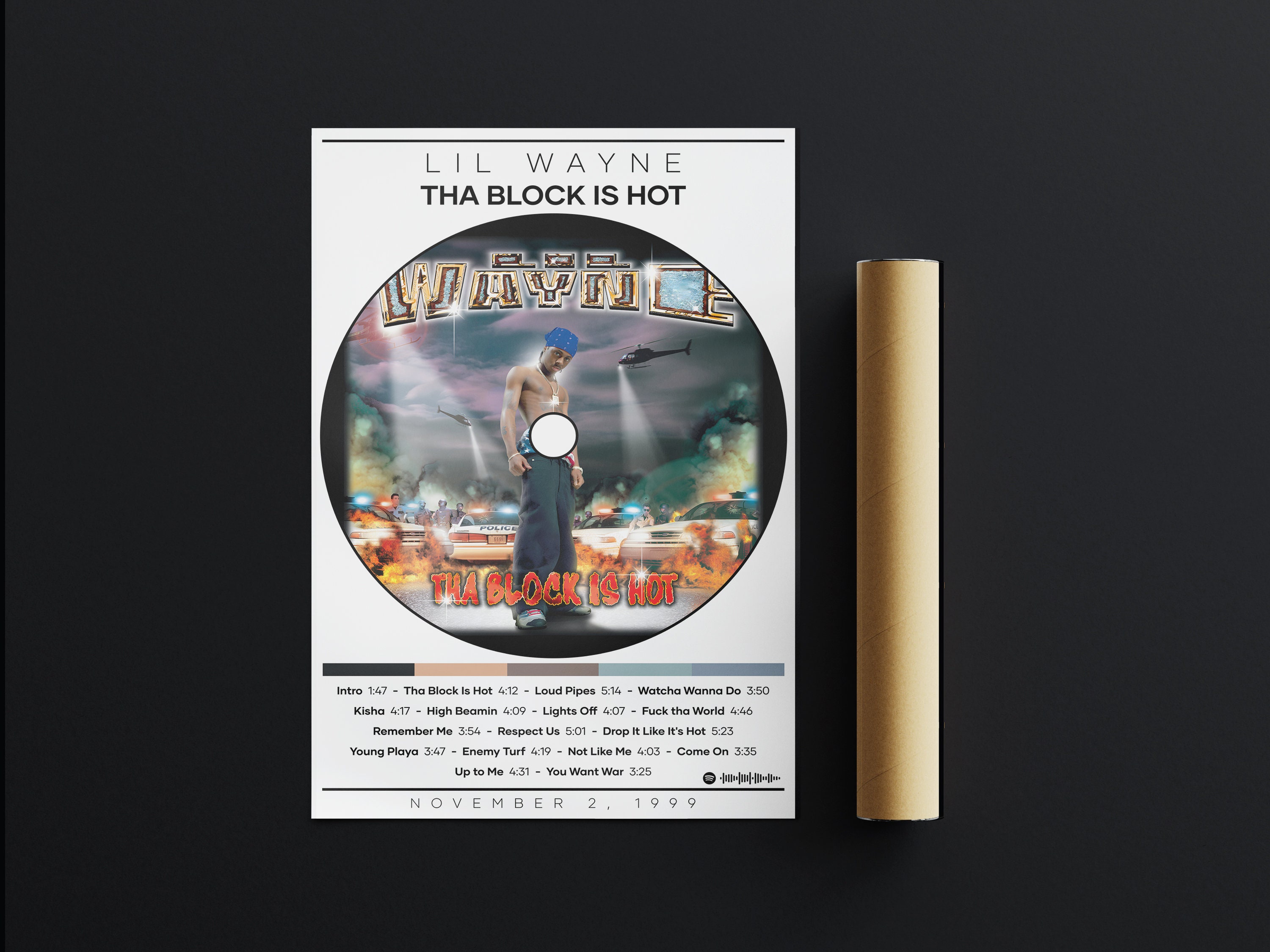 Lil Wayne Poster Print | Tha Block Is Hot Poster
