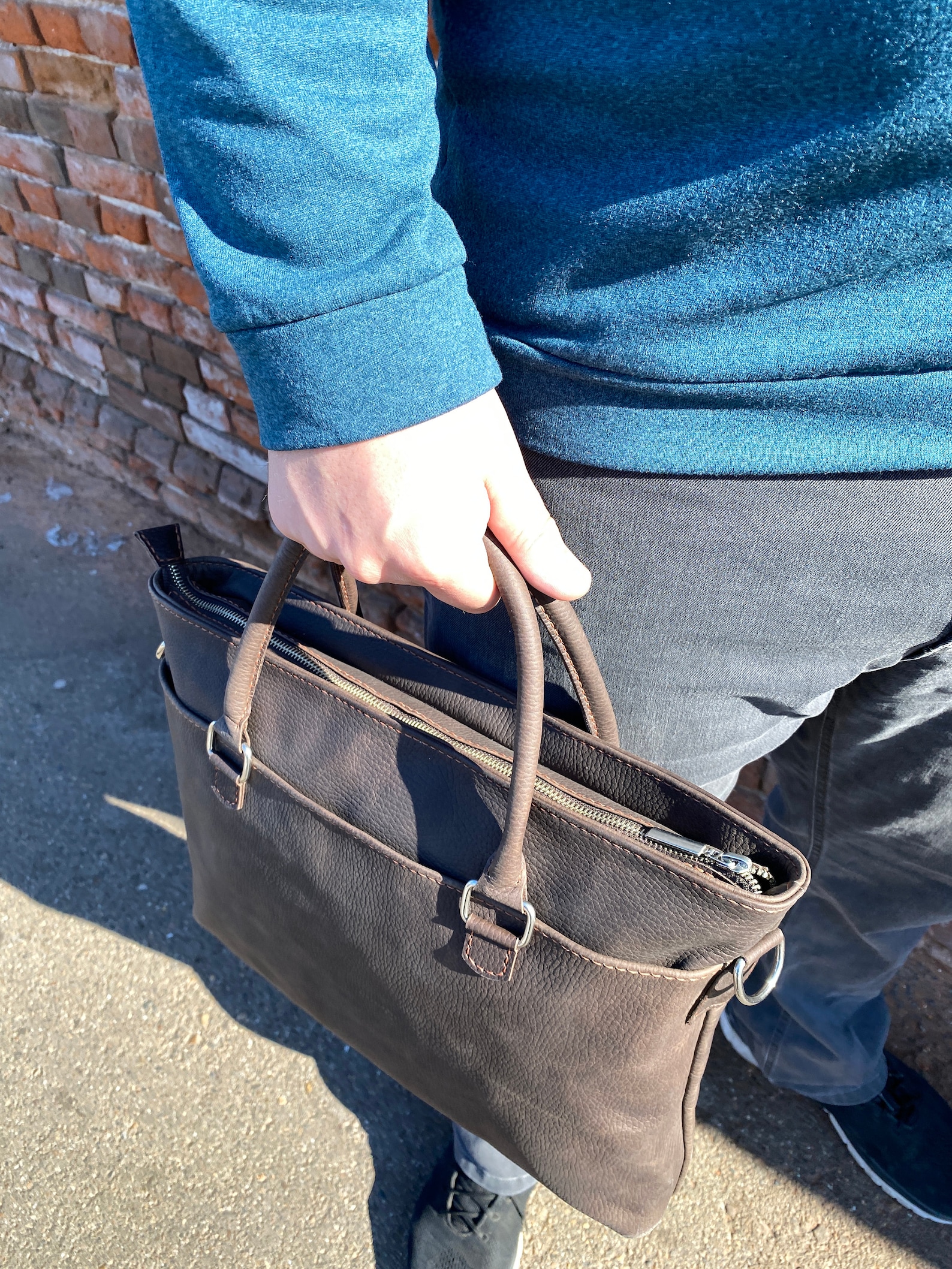 Leather Briefcase Pattern, Laptop Bag Pattern, Messenger Bag Pattern ...