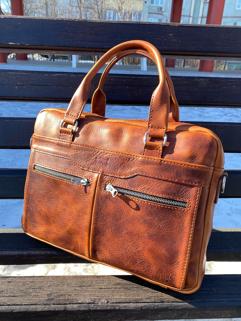 Leather Laptop Bag Pattern Messenger Bag Pattern PDF Sewing Etsy