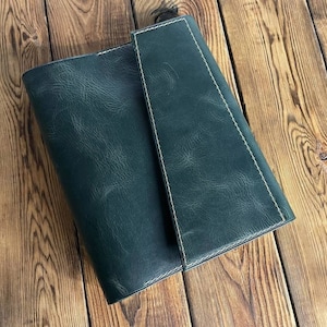 A5 Leather Notebook Cover Pattern and Template for DIY, PDF Notebook Cover and Leather Pattern