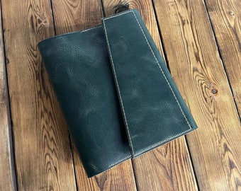 A5 Leather Notebook Cover Pattern and Template for DIY, PDF Notebook Cover and Leather Pattern