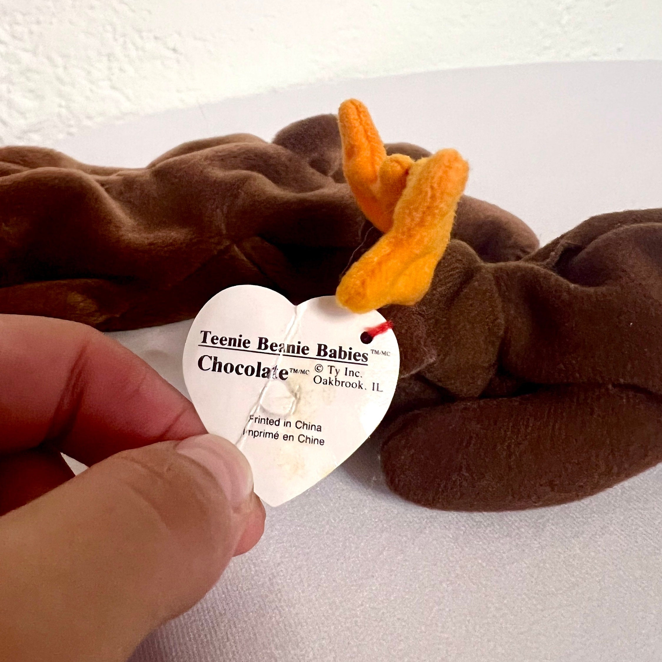 Chocolate Moose Beanie Baby & Teenie Baby 1993 Retired Beanie Baby