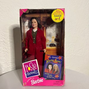 Rosie Odonnell Vintage Barbie Doll by Mattel 90s Barbie Doll Retro Barbie Comedian Gift Collectible Vintage Mattel Barbie Talk Show Hoast