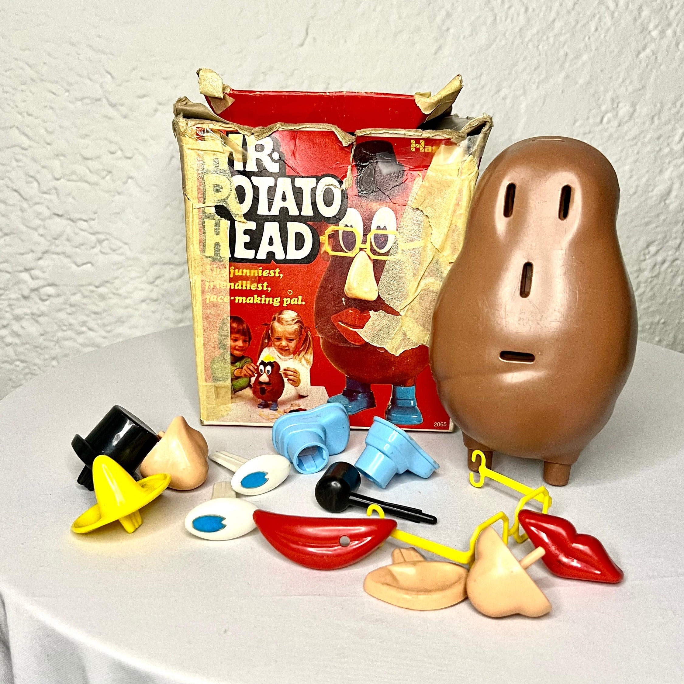 90年代 hasbro potato head Hasbro Playskool Potato Head Kids Toys Collectible 46 Pieces