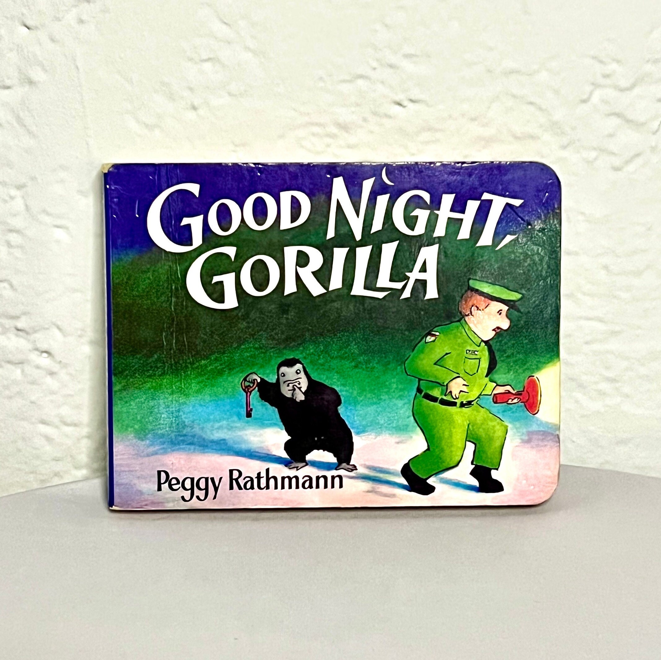 Good Night Gorilla 1994 Toddlers Retro Board Book by Peggy