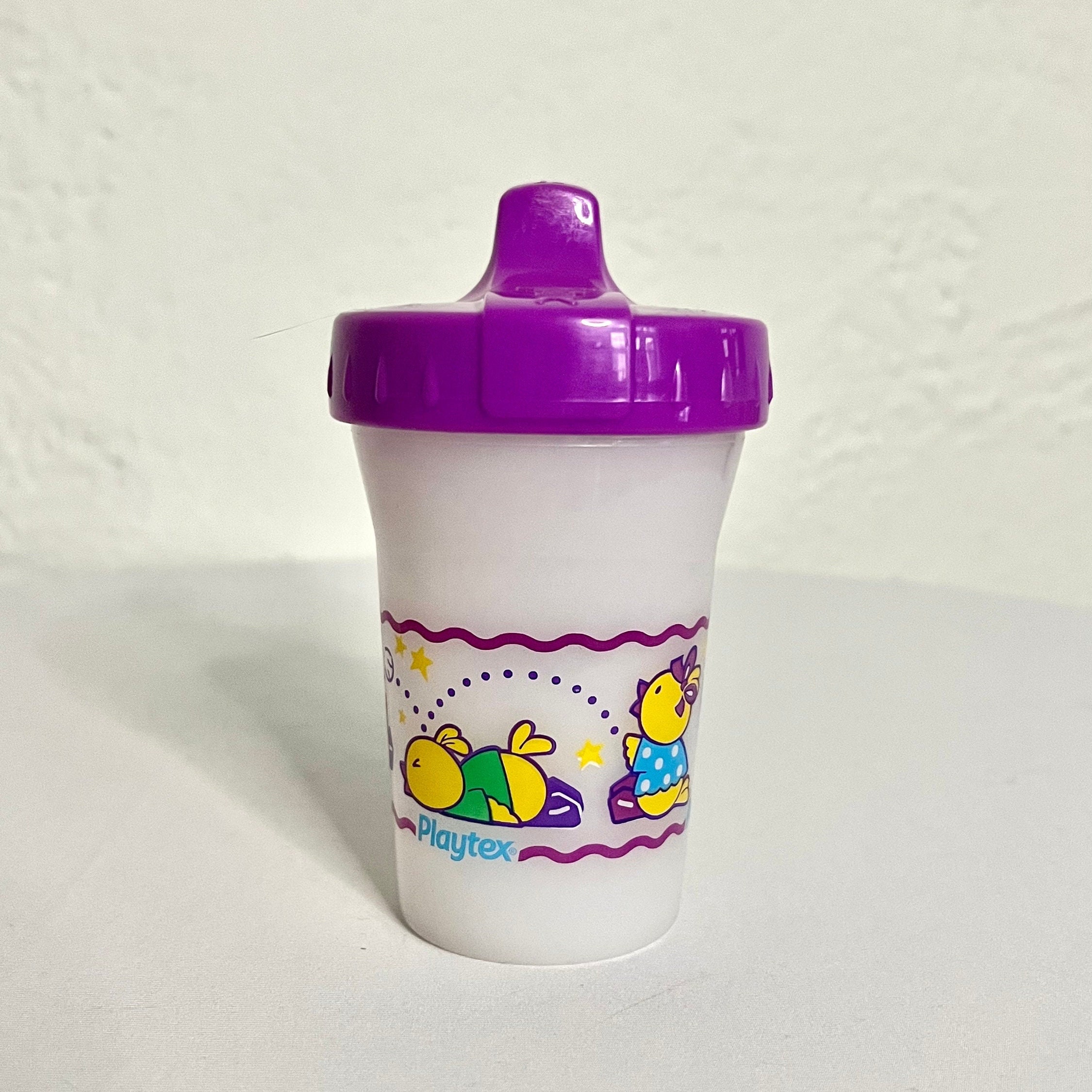 2 Vintage Playtex Sippy Cups Baby 1990s