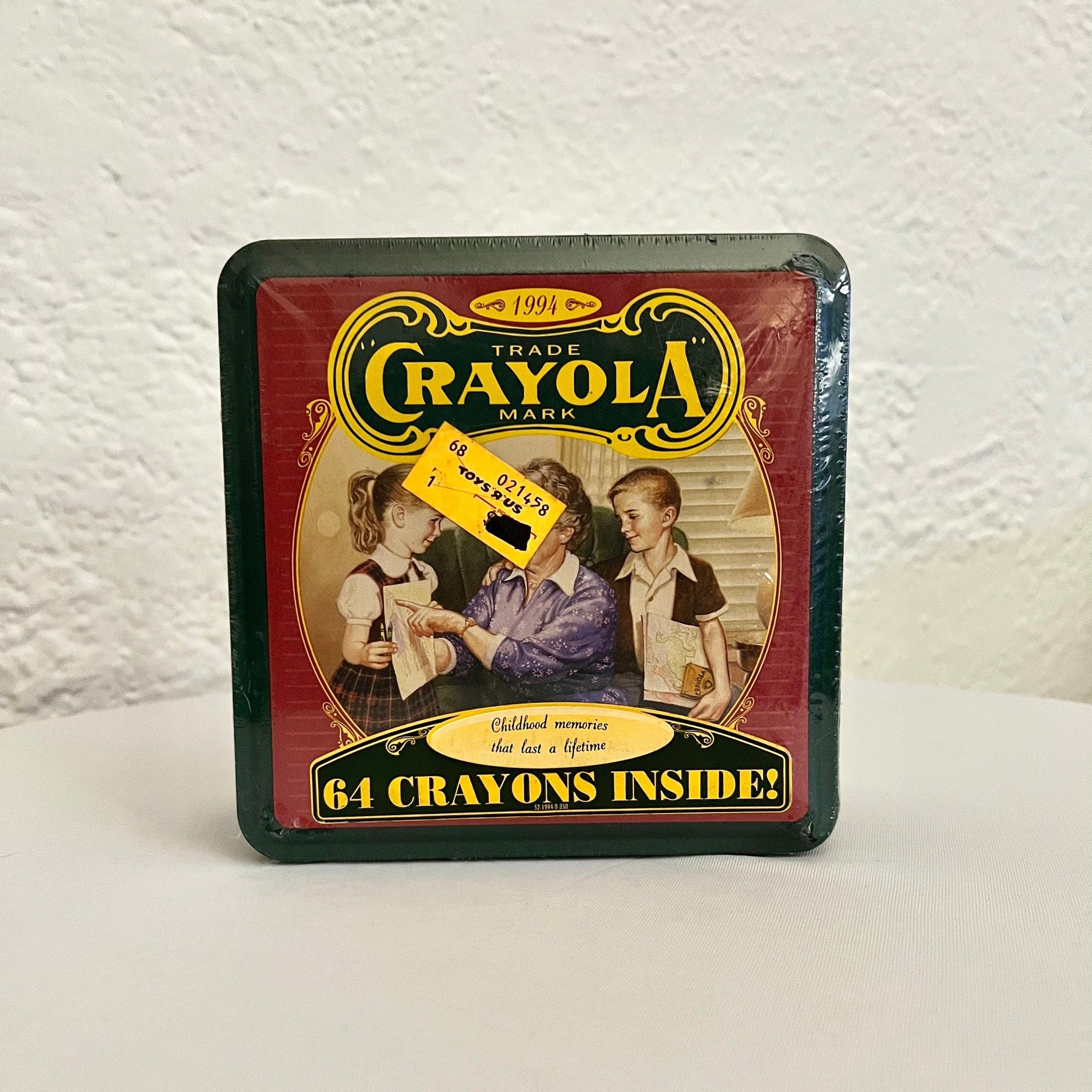 1994 Crayola Crayons Coloring Supplies Toys R Us Rare Collectible