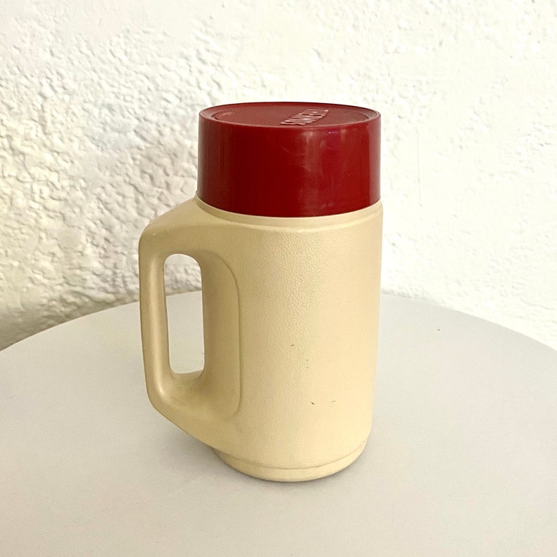 The Unbreakable Thermos Tumbler/Insulated Tumbler/Vintage Soup Mug/Soup Mug with Handle/Camping Thermos/Insulated Travel Mug/Retro Thermos bild 1