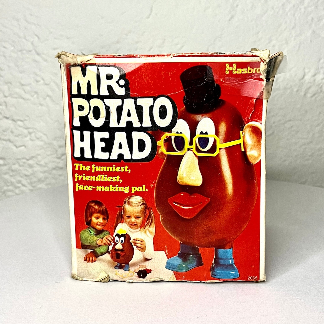Potato Head Made by Hasbro Games in the 1960s He is a Rare Collectible  This Makes a Great Nostalgic Toy Story Gift or Man Cave Decor