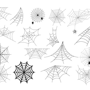 SPIDER WEB SVG, spider web clipart, halloween svg files, halloween spider web cut files