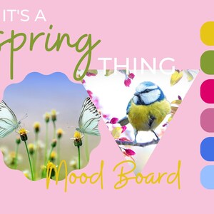 Canva DIY Template Mood Board Inspiration Board Editable Mood Board Bundle DIY Canva Mood Board Template