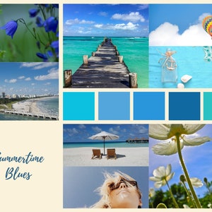 Canva DIY Template Mood Board Inspiration Board Editable Mood Board Bundle DIY Canva Mood Board Template