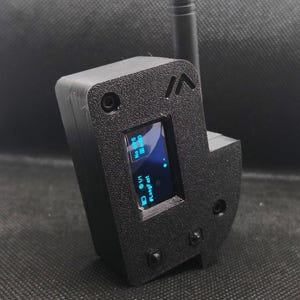 Heltec V3.2 case running Meshtastic firmware