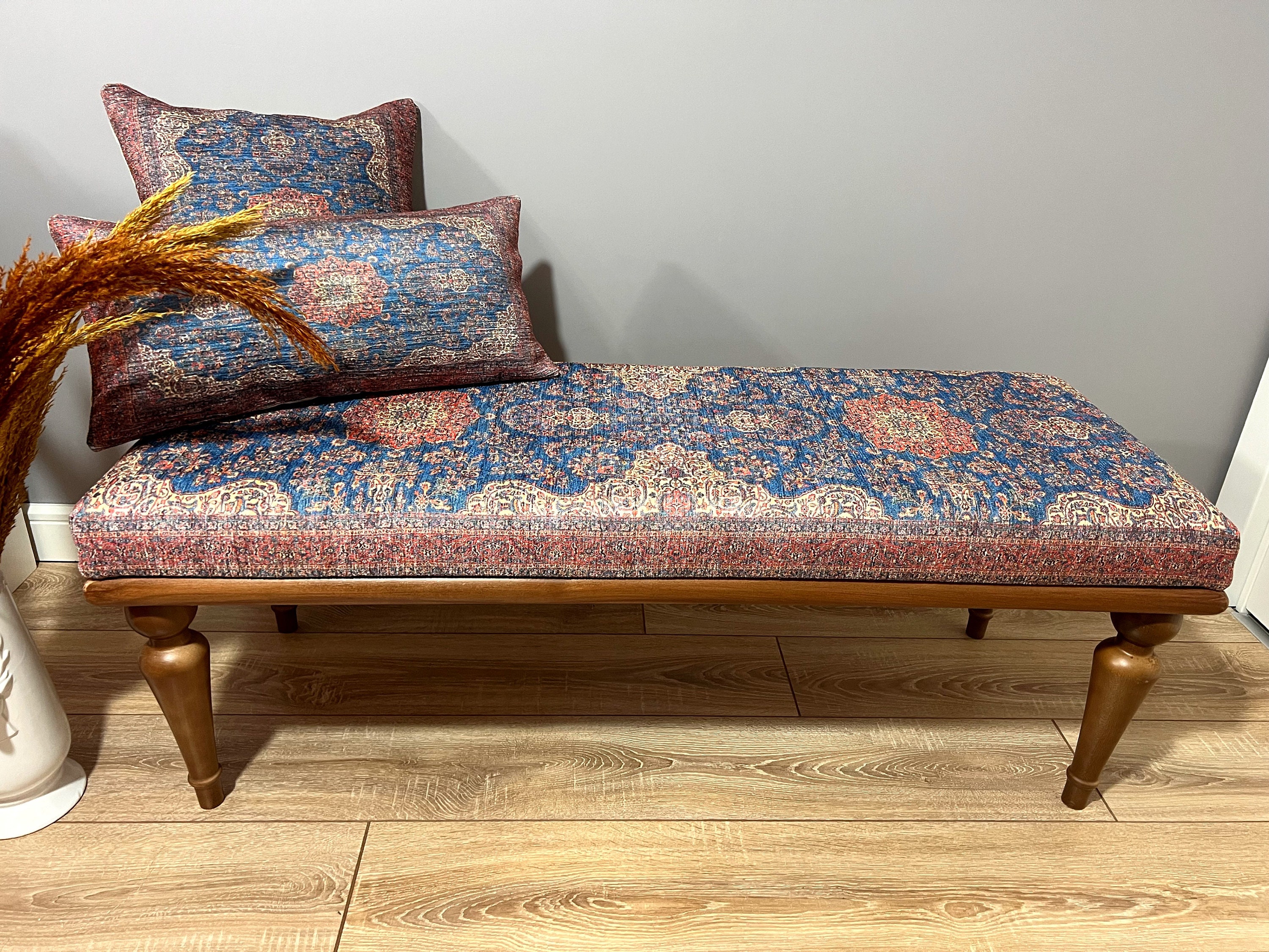 Ottoman Chair Stool Upholstered Bench for Makeup Room Foot Etsy