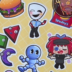 TADC Welcome To Spudsy&#39;s Sticker Sheet (4x6&quot;)