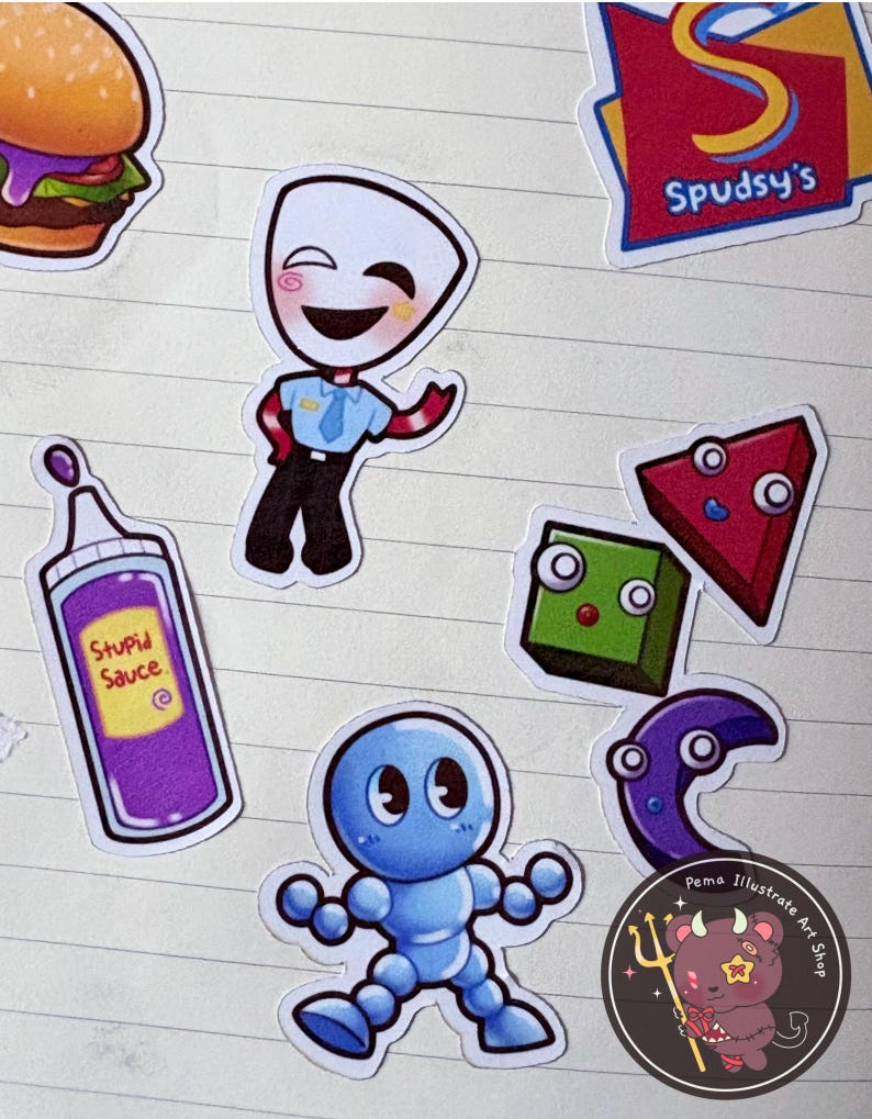 Spudsys Building TADC Welcome to Spudsy's Sticker Sheet (4x6