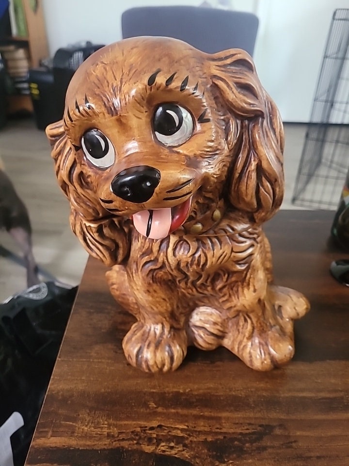 Cocker Spanish Cookie Jar panchromatic treat