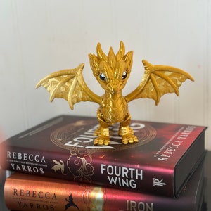 Gold 3d printed Dragon