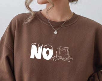 NO ICE Sweatshirt – Anti Fascism Clothing, Human Rights Activist Crewneck